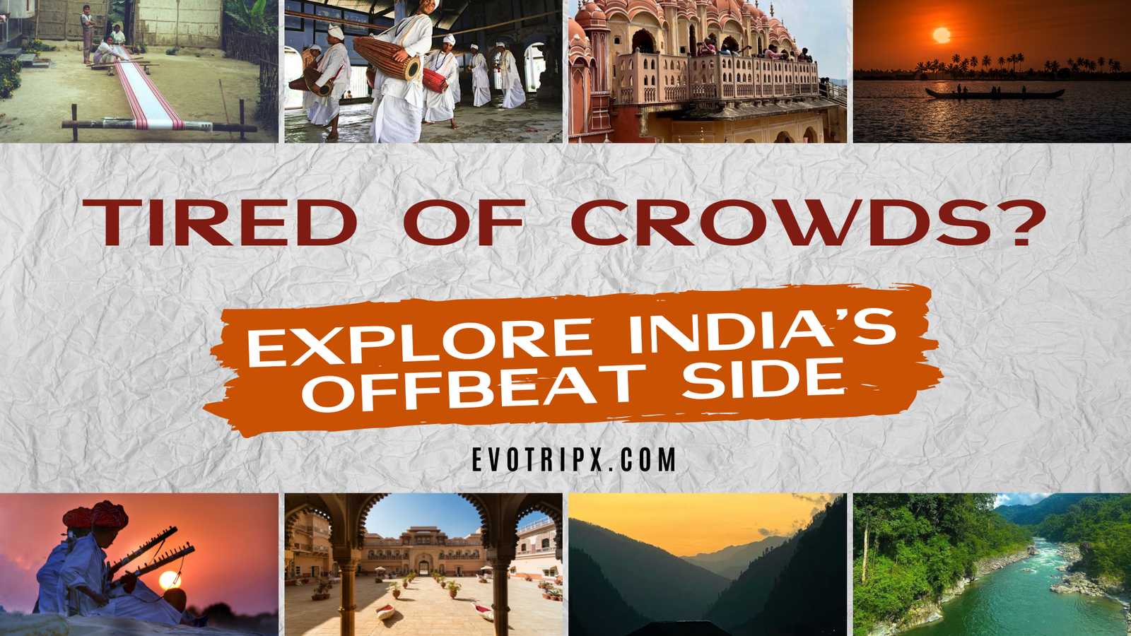 Travel backpack on a mountain path – exploring offbeat destinations in India