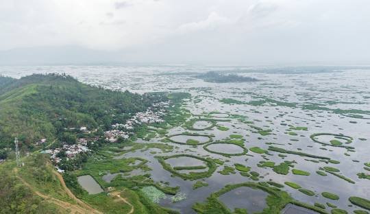 Hidden gems of Northeast India Loktak Lake floating islands