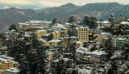 Shimla hill station Himachal Pradesh