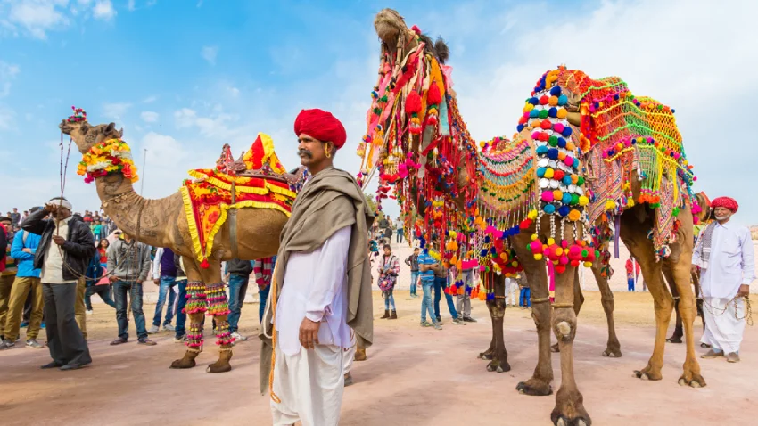 Rajasthan desert safari experience Pushkar fair
