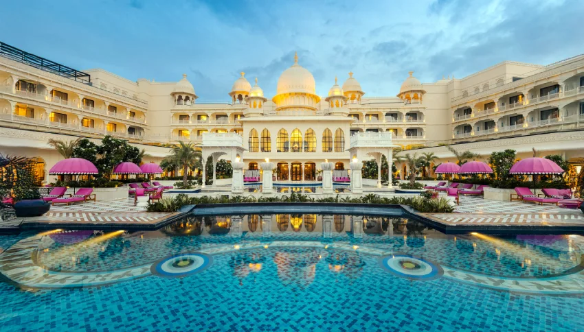India’s Best Luxury Travel Experiences palace hotel view