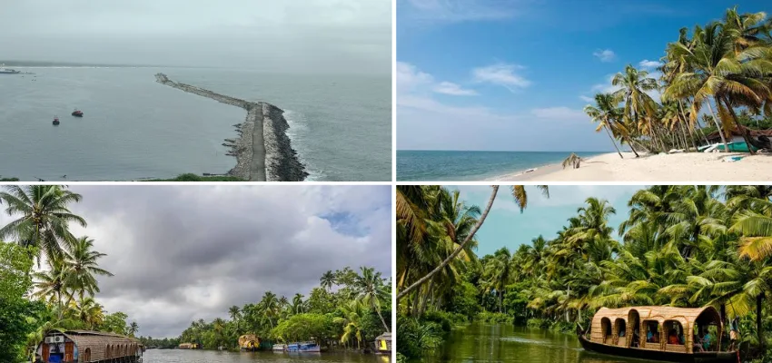 Kerala backwaters winter travel in India houseboat experience