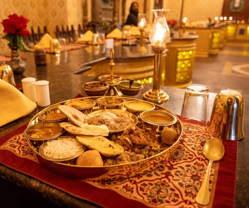 food travel in India Jaipur dal bati churma royal cuisine