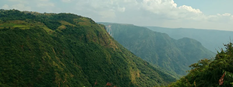 Best Monsoon Destinations in India Shillong hills during monsoon