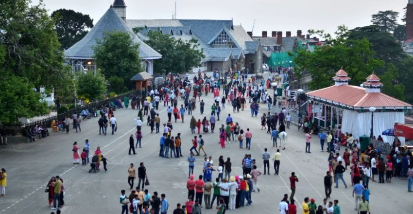 Himachal Pradesh tourist places Shimla Mall Road