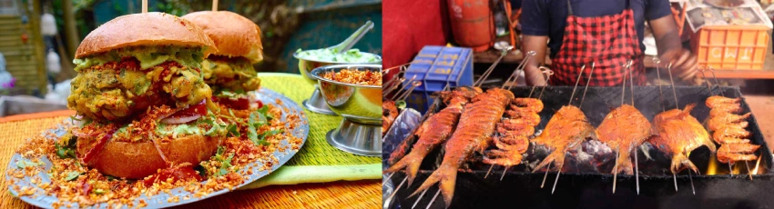 culinary tourism India Mumbai street food vada pav seafood
